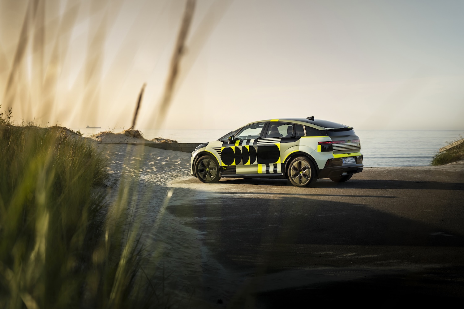 Audi A2 e-tron в камуфляже