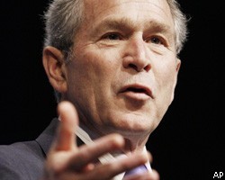 Джордж Буш учится на дирижера