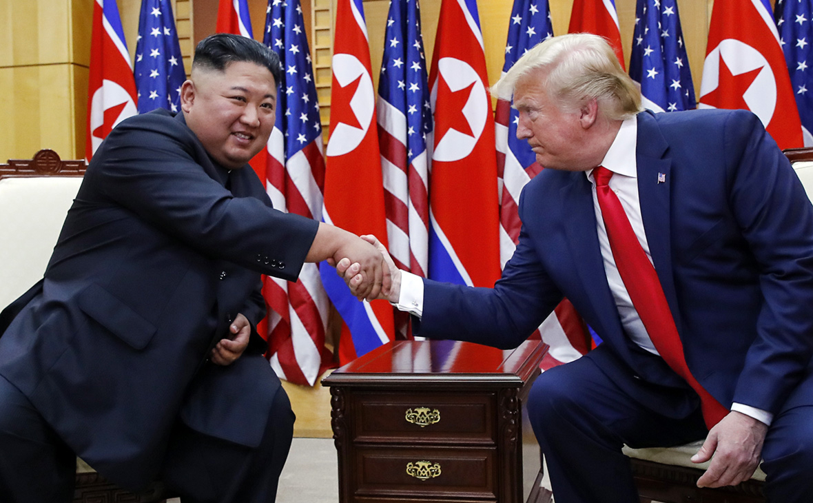 Встреча&nbsp;Ким Чен Ына и Дональда Трампа в Сеуле