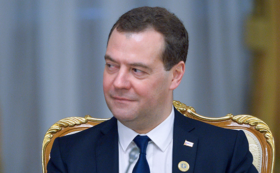 Премьер министр Дмитрий Медведев