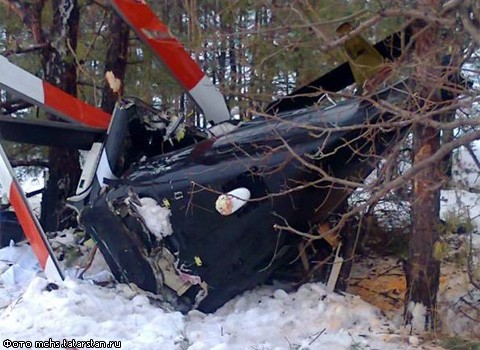 В Татарстане разбился вертолет 