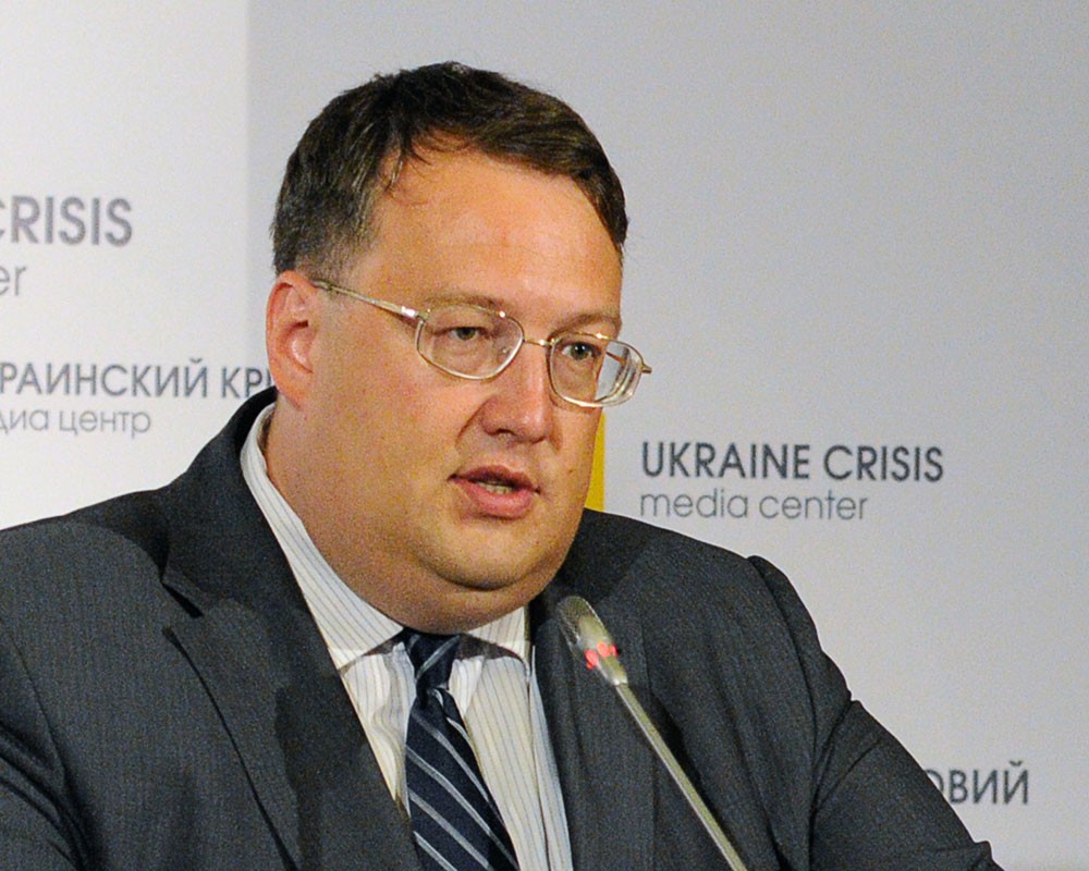 Советник министра внутренних дел Украины Антон Геращенко 