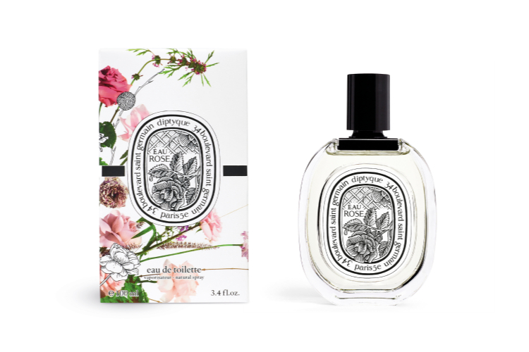 Туалетная вода&nbsp;унисекс Eau Rose, Limited Edition, Diptyque с нотами розы, ромашки, артишока и личи, от 10&nbsp;965 руб. (molecule.ru)