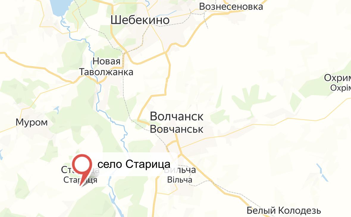 Минобороны объявило о взятии села Старица в Харьковской области