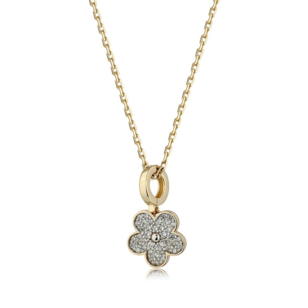 Колье (желтое золото, бриллианты), Forget me not, RS 1912 &laquo;Русские самоцветы&raquo;, 172&nbsp;000 руб. (russam.ru)