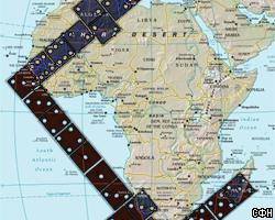 Сборная Госдумы играет в домино с послами из Африки