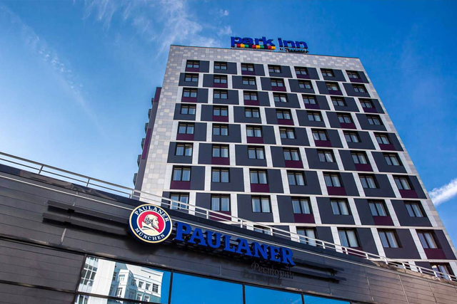 Отель Park Inn в Новосибирске.


