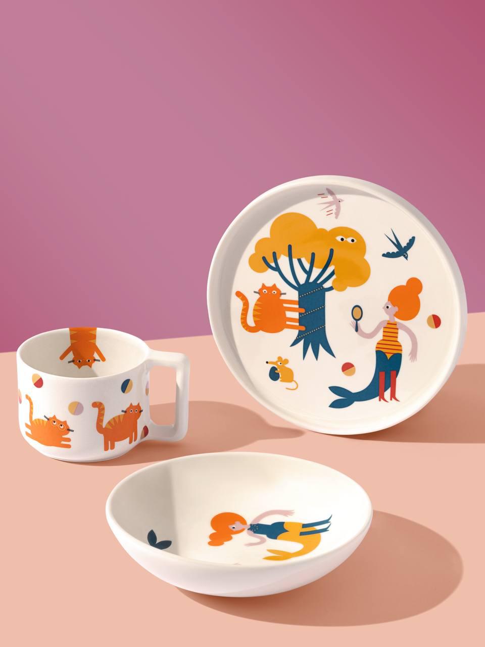 Набор посуды из коллекции Pragma x Agami Ceramics, 7591 руб. (market.yandex.ru)