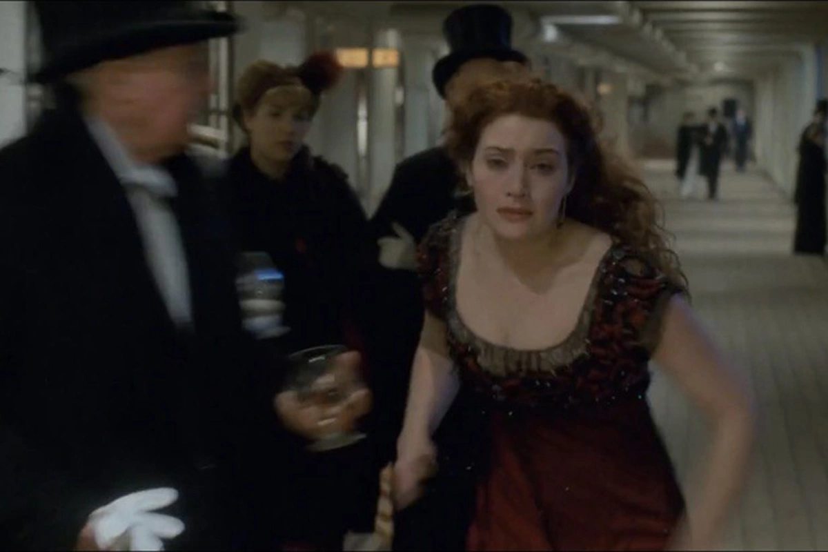 Кадр из фильма Джеймса Кэмерона «Титаник», 1997 год