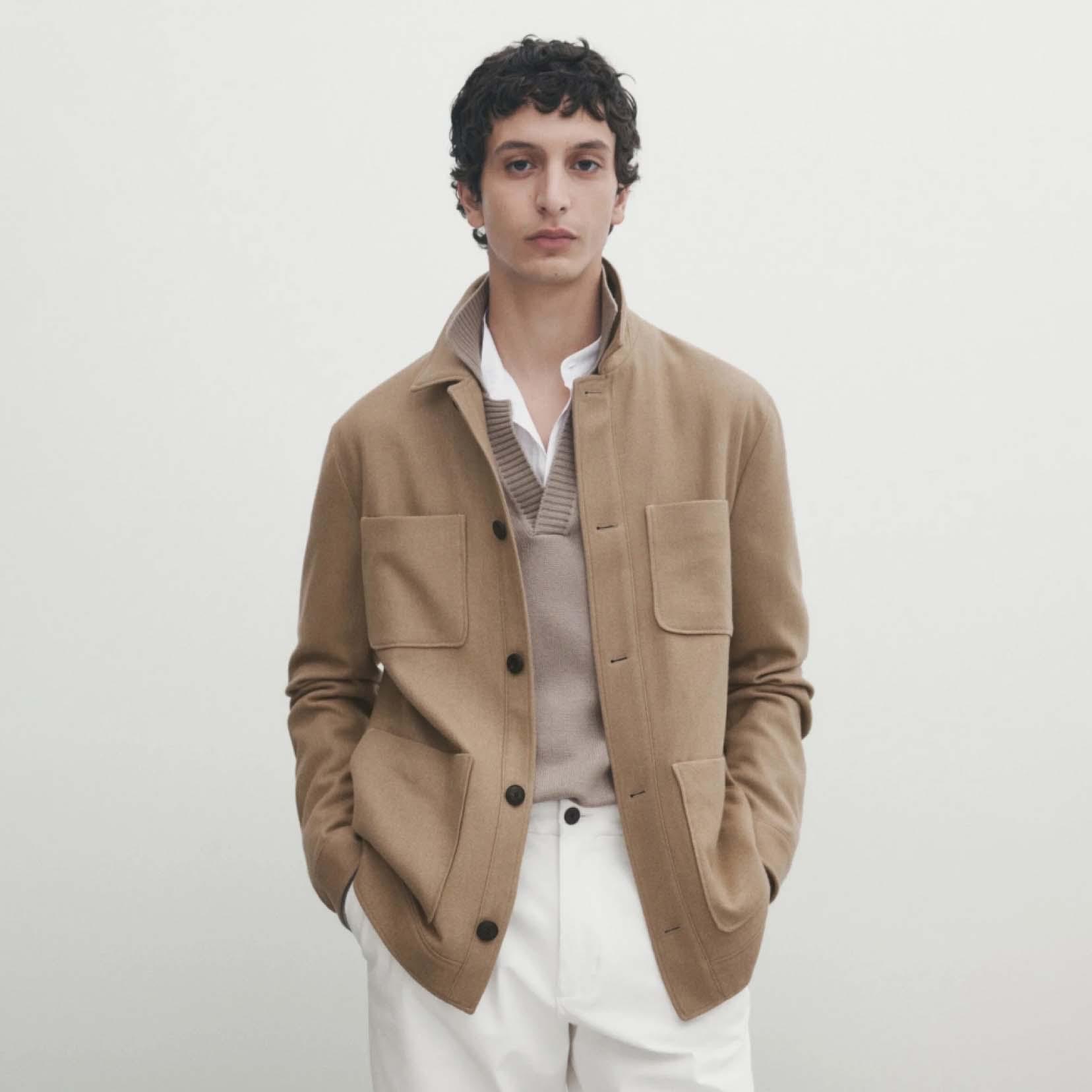 Мужское пальто MASSIMO DUTTI,&nbsp;28 610 руб.