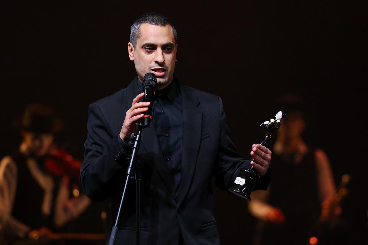 Режиссер Роман Габриа, получивший награду в номинации «Лучший режиссер» (Спектакль «Театральный роман», Театр им. Ленсовета)