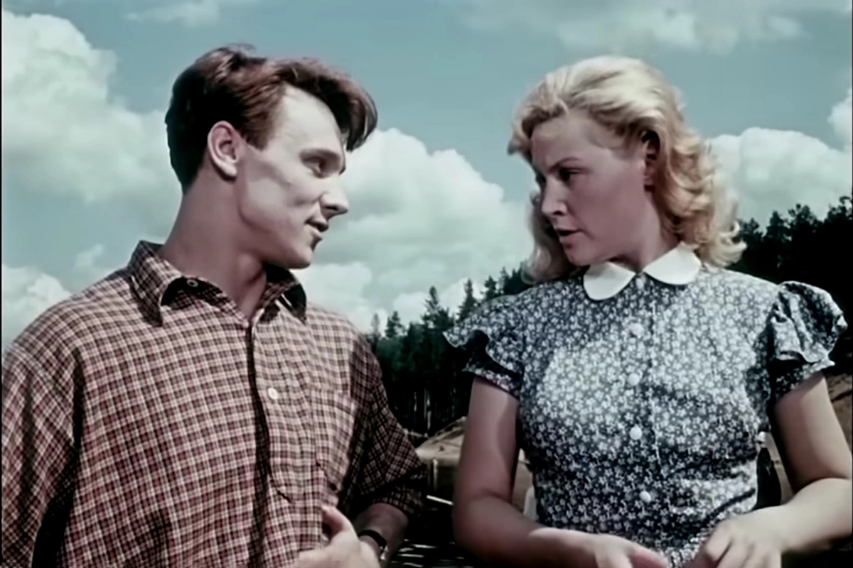 Кадр из фильма «Разные судьбы», режиссер Леонид Луков, 1956 год