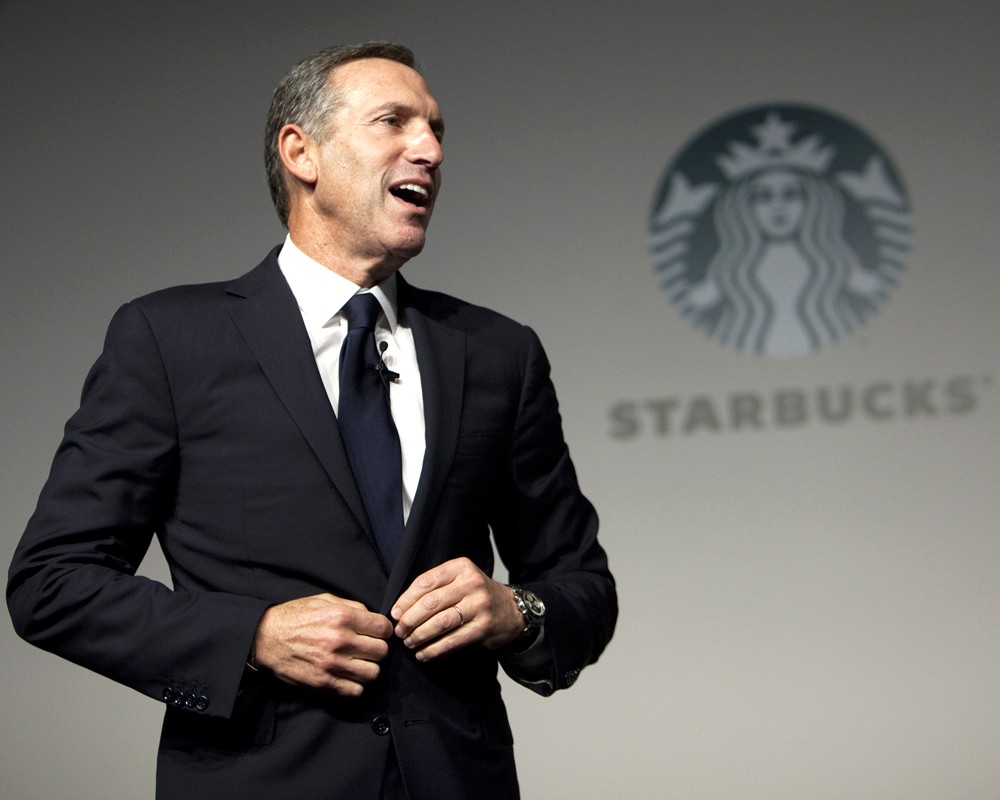 Генеральный директор Starbucks Ховард Шульц