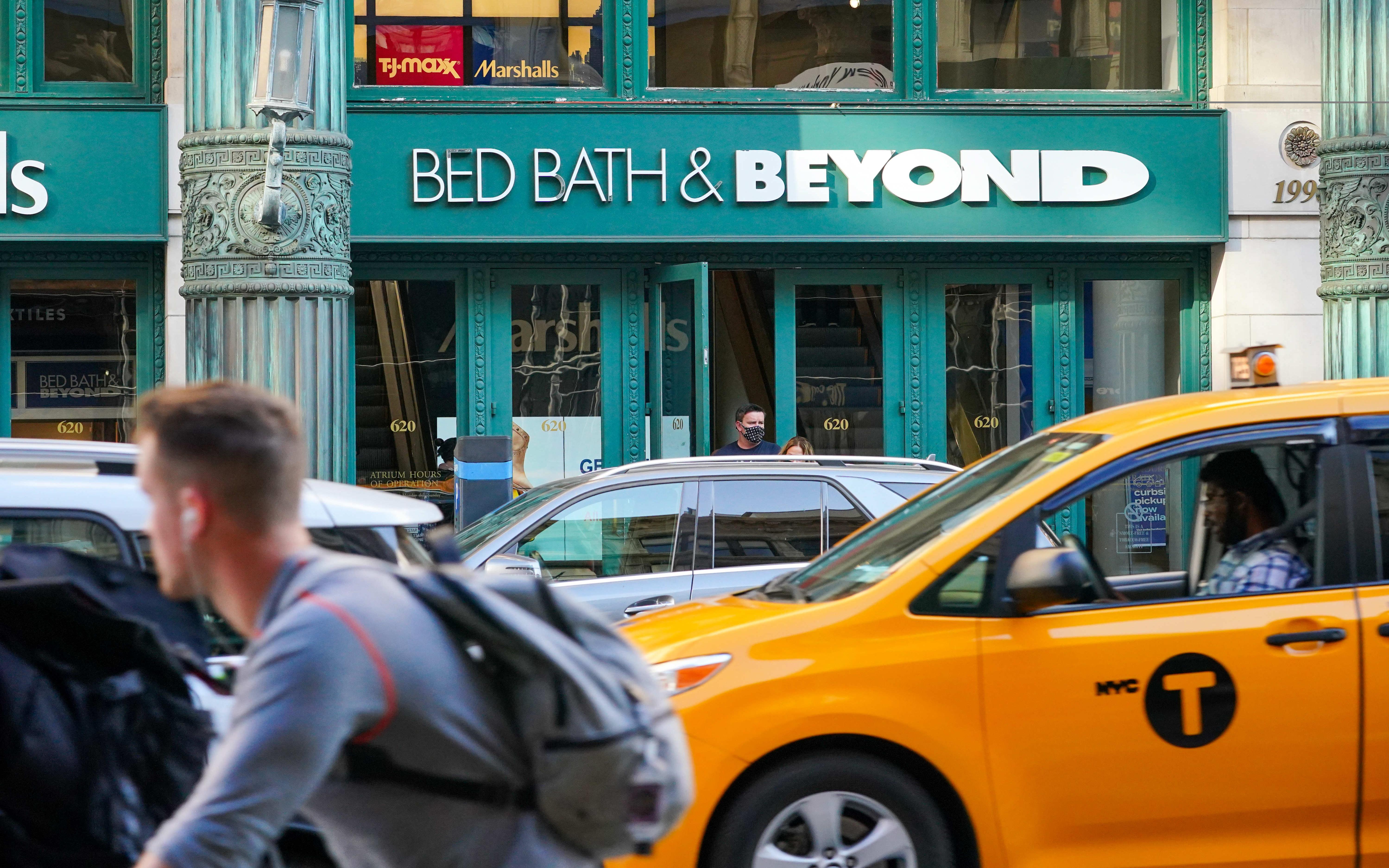 Магазин торговой сети товаров для дома Bed Bath &amp; Beyond в Нью-Йорке, США