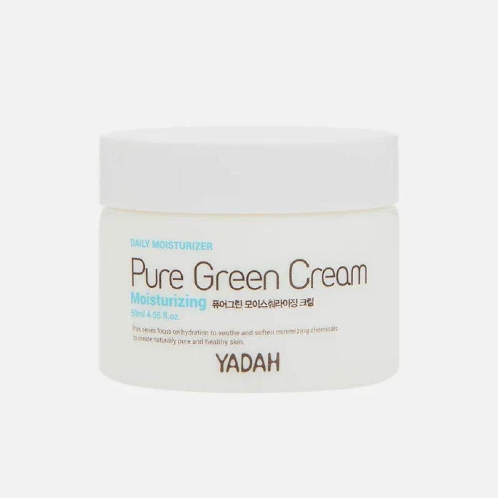 Увлажняющий крем для лица Puregreen Moisturizing Cream, Yadah, 808 руб. (&laquo;Золотое яблоко&raquo;)