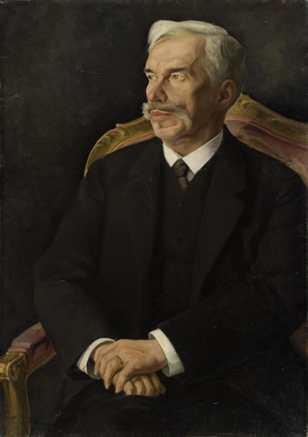 Мельников Дмитрий. Портрет С.И.Щукина. 1914. ГМИИ им. А.С. Пушкина