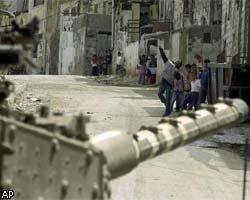 Израиль «зачищает» палестинцев танками  и вертолетами