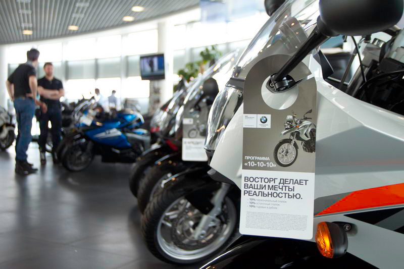 В компания ABTODOM прошел активный тест-драйв легендарных мотоциклов BMW