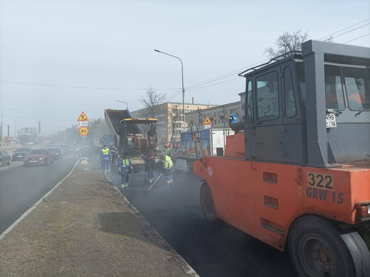 На петербургских набережных дорожные работы ограничат движение — РБК