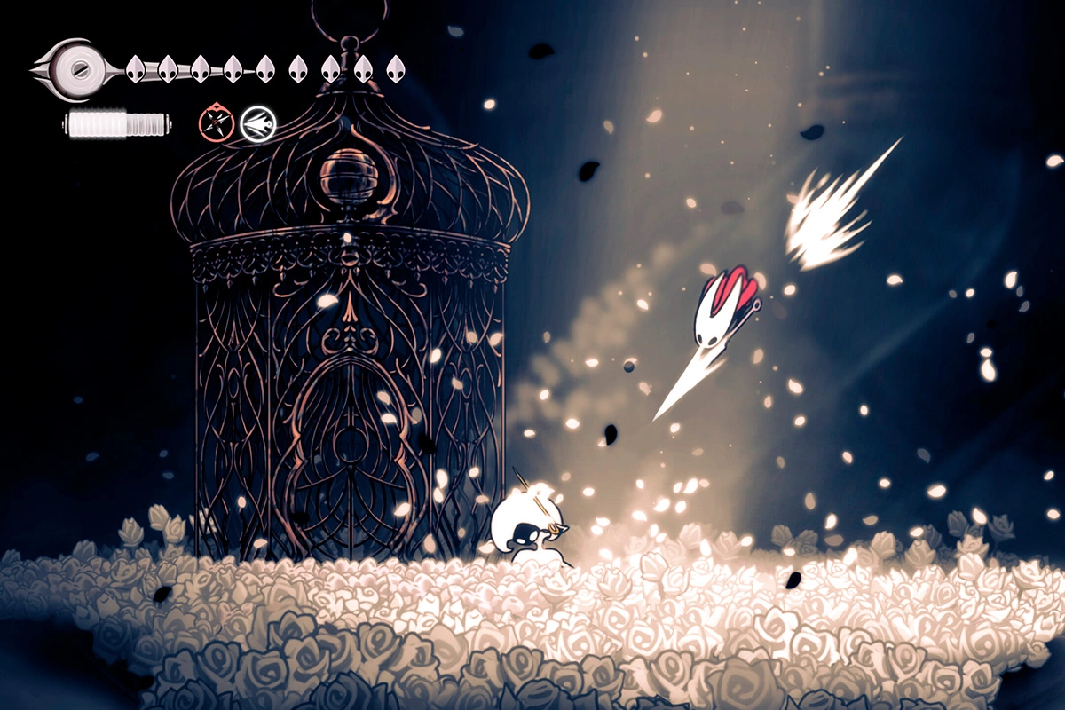 Геймплей игры Hollow Knight: Silksong