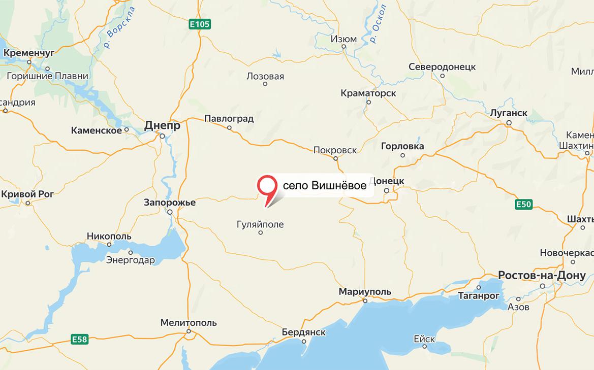 Минобороны сообщило о контроле над Вишневым в Днепропетровской области