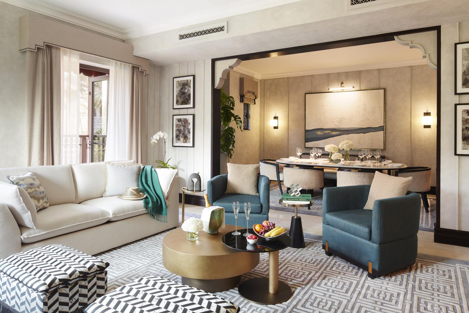 Интерьер отеля Jumeirah Dar AlMasyaf