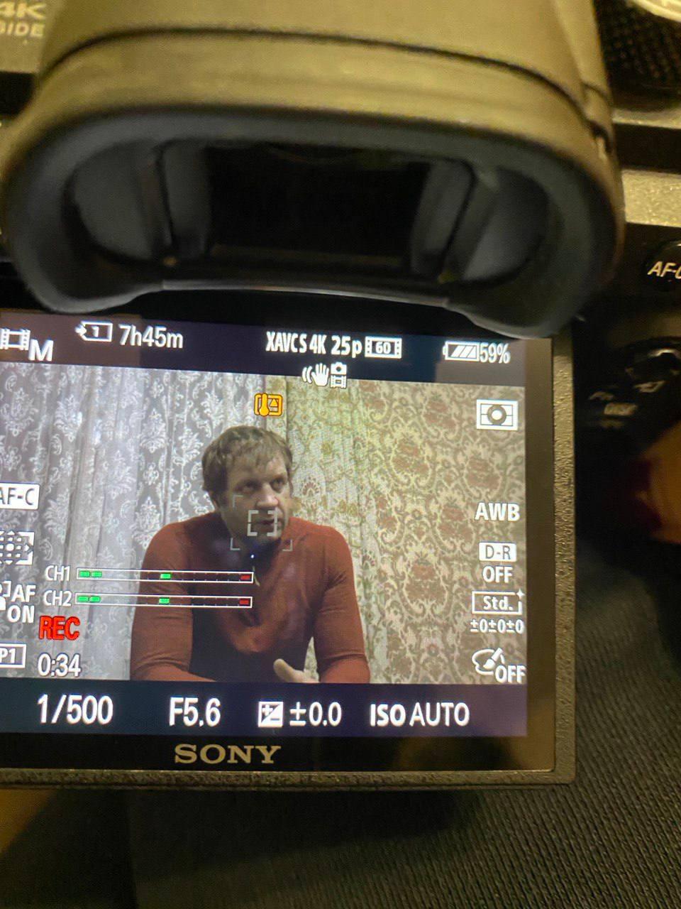 Бэкстейдж со съемок документального фильма «Емельяненко»