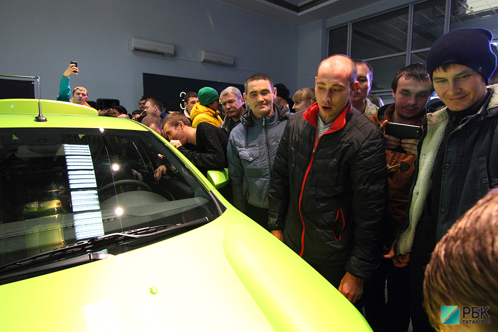 Начало продаж Lada Vesta в Казани