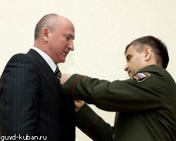Нургалиев отобрал свою награду у бывшего главы ГУВД Кубани