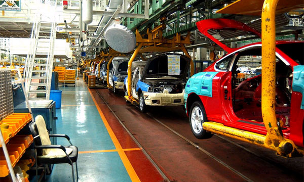 Производство легковых машин в июле выросло на 9%