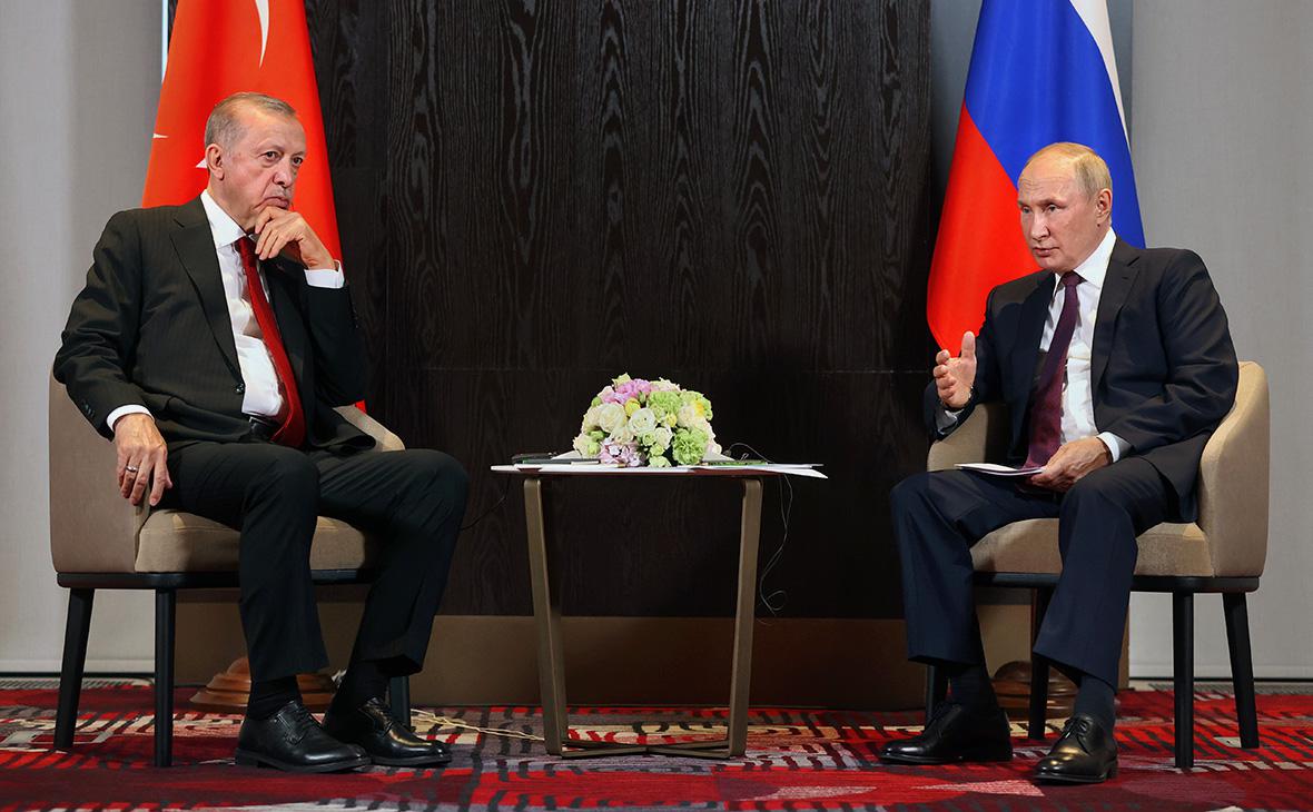 Путин обсудил с Эрдоганом обмен пленными с Украиной и новый газовый хаб