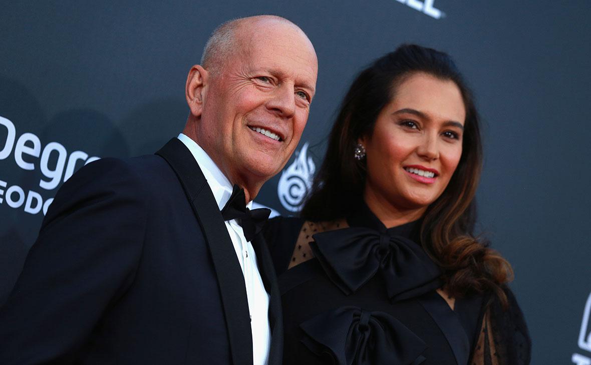 Брюса Уиллис и его жена&nbsp;Эмма Хеминг-Уиллис