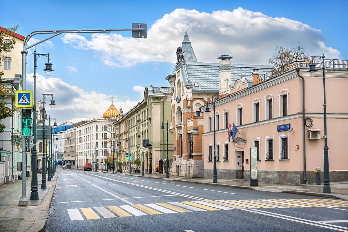 Улица&nbsp;Остоженка