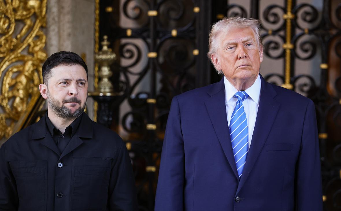 Владимир Зеленский и Дональд Трамп