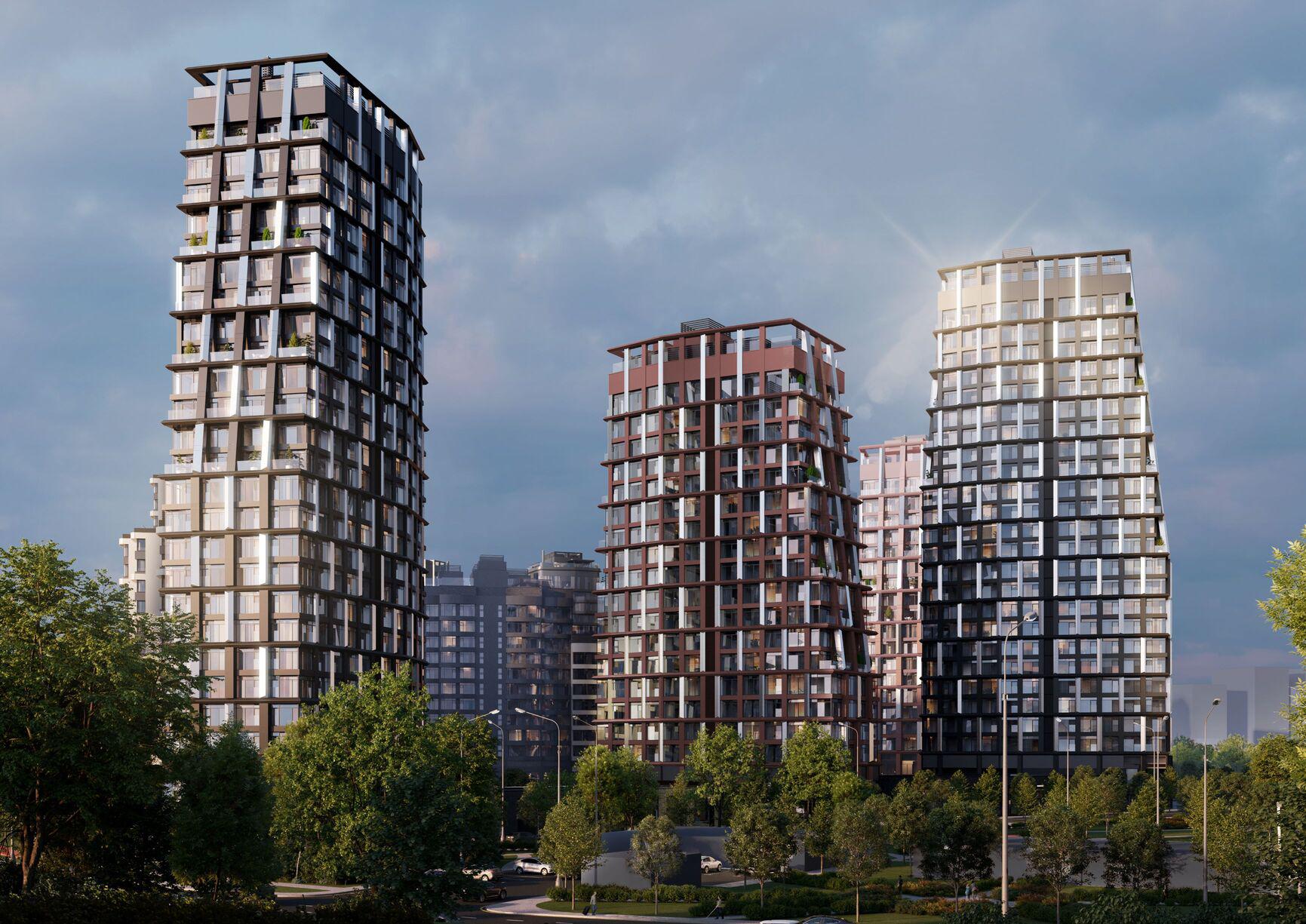 Доходный дом в проекте «Остров» (визуализация)