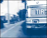 С 1 января 2003 г. латвийские грузовики и автобусы будут ограничены в скорости передвижения