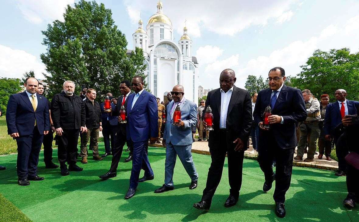 О чем африканские посредники договорились с руководством Украины и России —  РБК