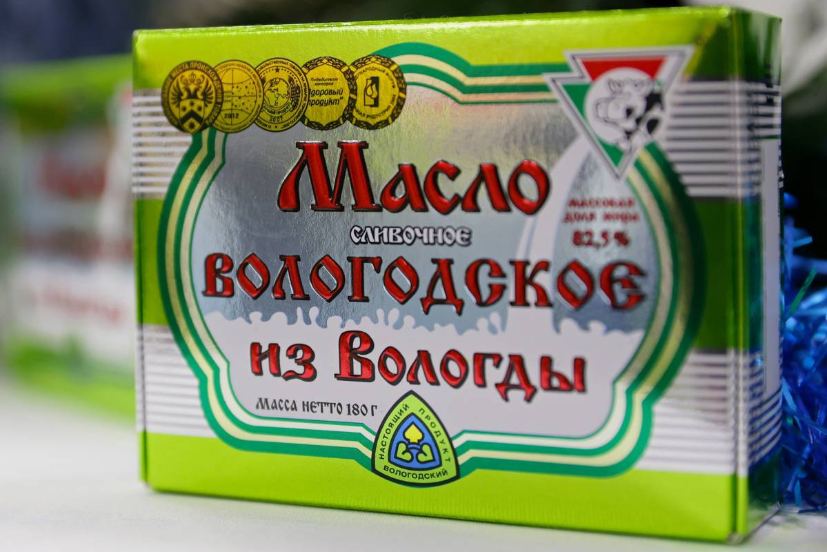 Производство сливочного масла в Вологодской области выросло на 20%