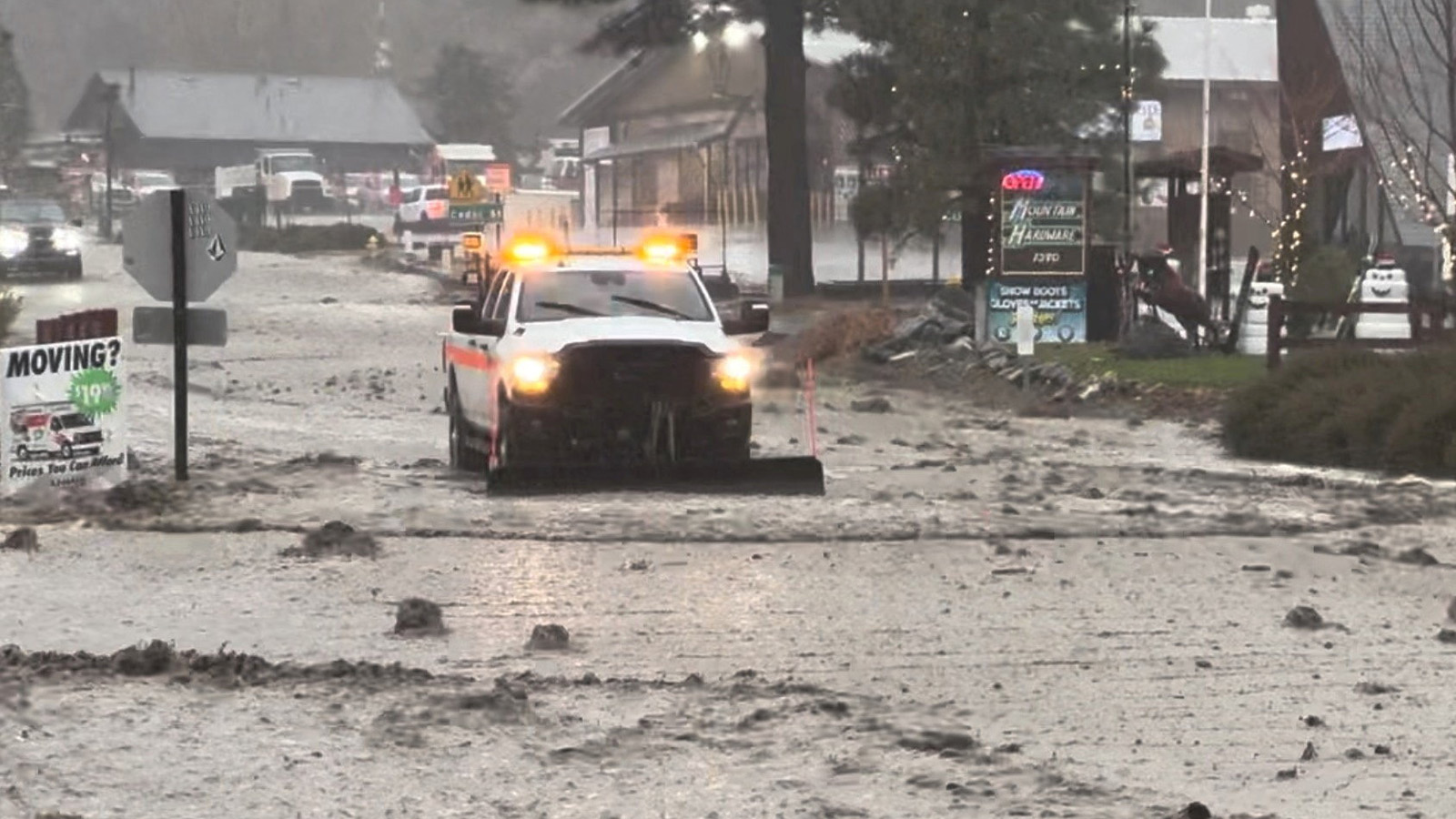 Последствия шторма в Калифорнии, 26 декабря 2025 года