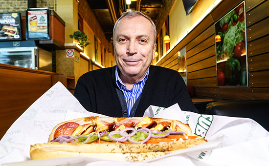 Александр Антропов (на фото) из Москвы открыл свой первый ресторан Subway в 2001 году


