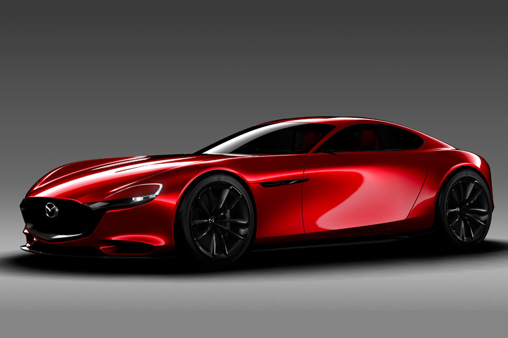 Mazda представила спорткар с роторным двигателем 