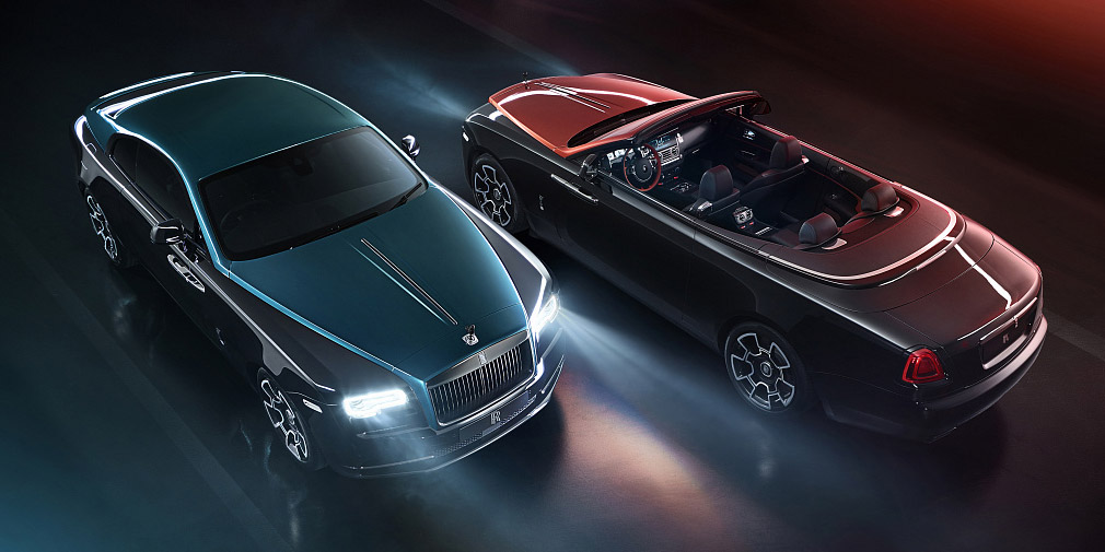 Rolls-Royce представил особые версии Wraith и Dawn