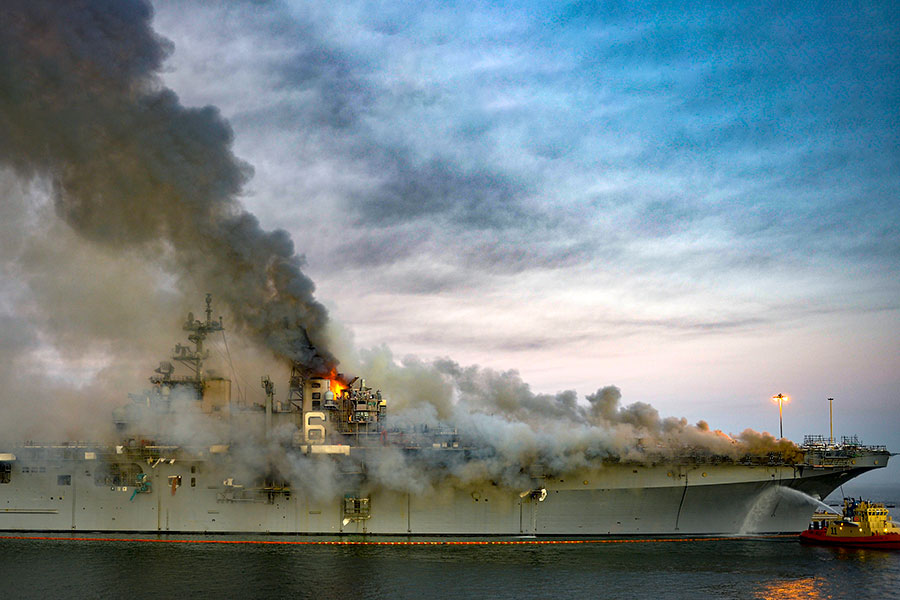 Фото:  Austin Haist / U.S. Navy via Getty Images