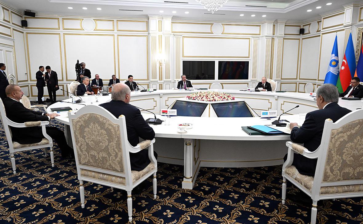 Заседание&nbsp;Совета глав государств СНГ