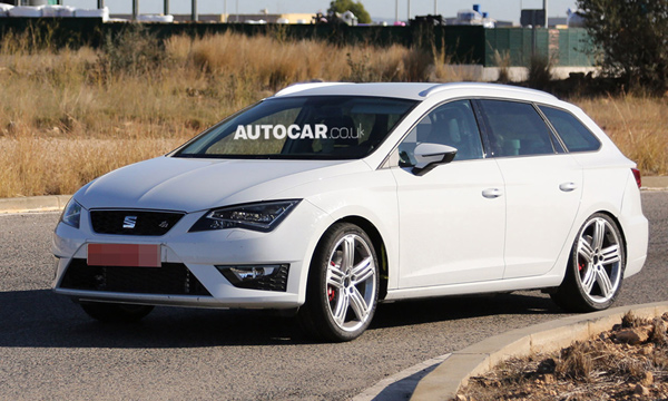 Универсал Seat Leon Cupra заметили на тестах