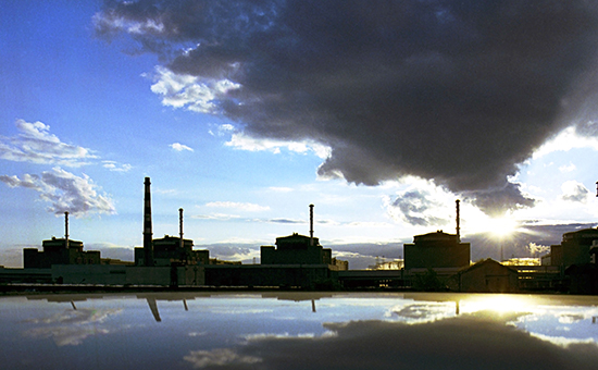 Вид на Запорожскую атомную электростанцию (архивное фото)