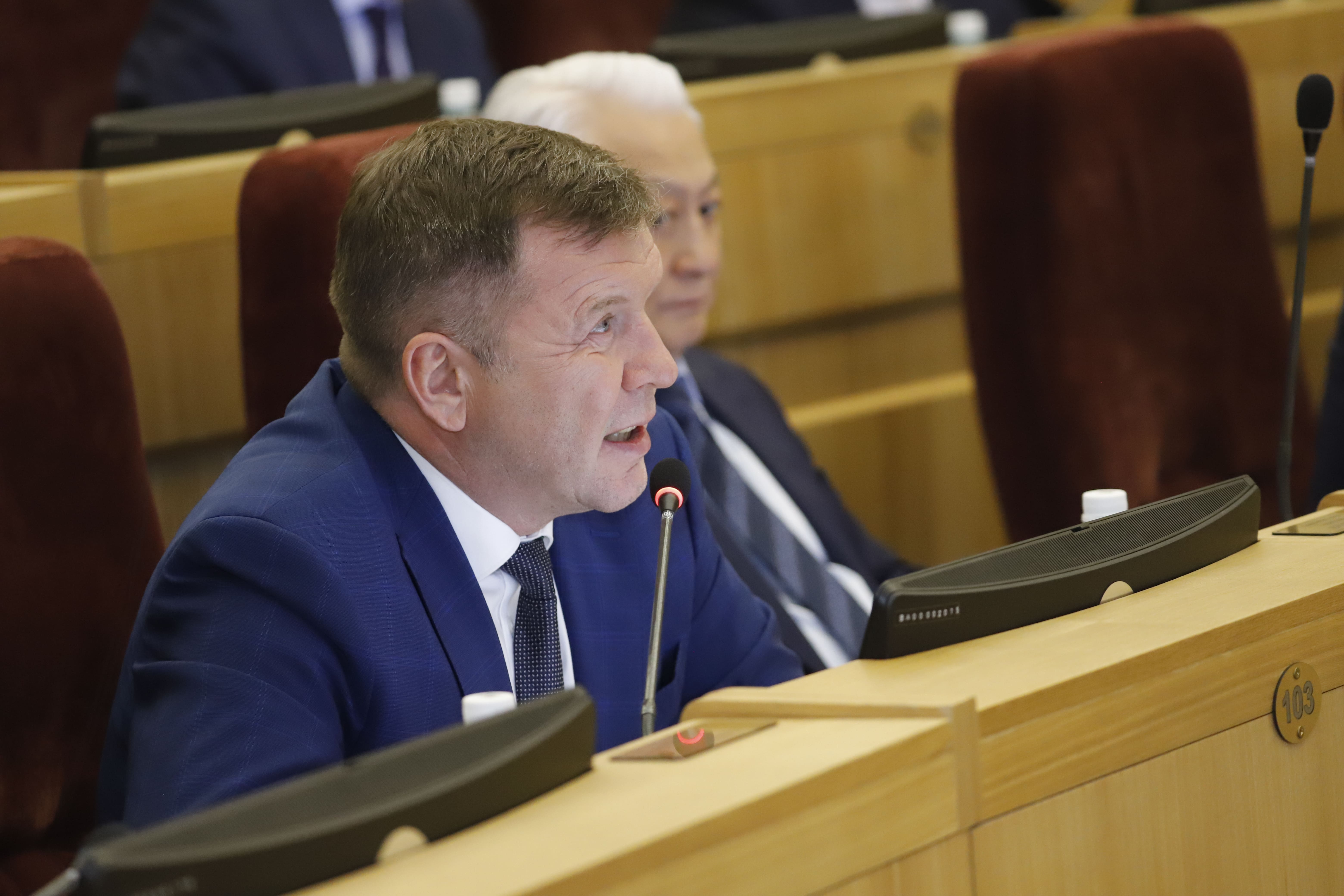 Дмитрий Козловский (Фото:&nbsp;пресс-служба Заксобрания Новосибирской области)