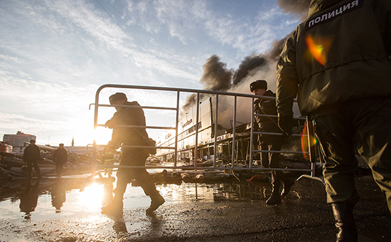 Пожар в торговом центре «Адмирал» в Казани