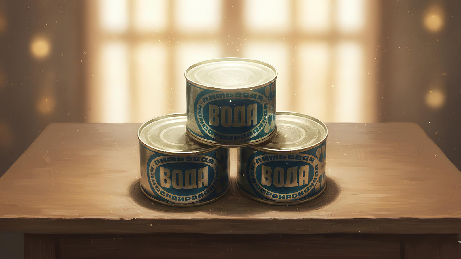 Питьевая консервированная вода, СССР