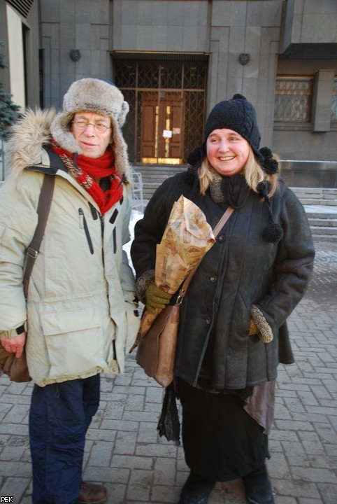 Несанкционированная акция оппозиции на Лубянской площади в Москве